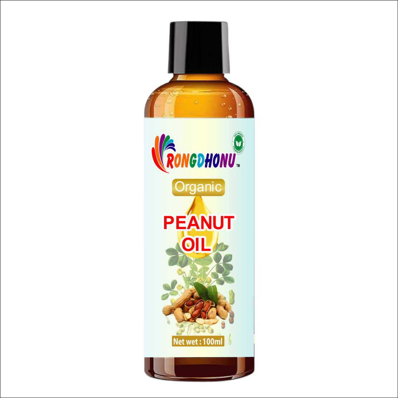 Picture of Premium Organic Peanut (Badam) Oil -100ml