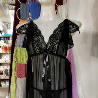 Picture of Sexy Women And Girls Nightgown Sleepwear Night Dress - Night Dress For Women - Night Dress For Women