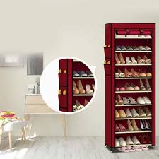 Folding Cloth Shoe Rack Stylish