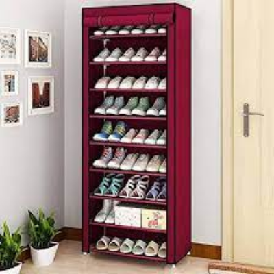 Folding Cloth Shoe Rack Stylish