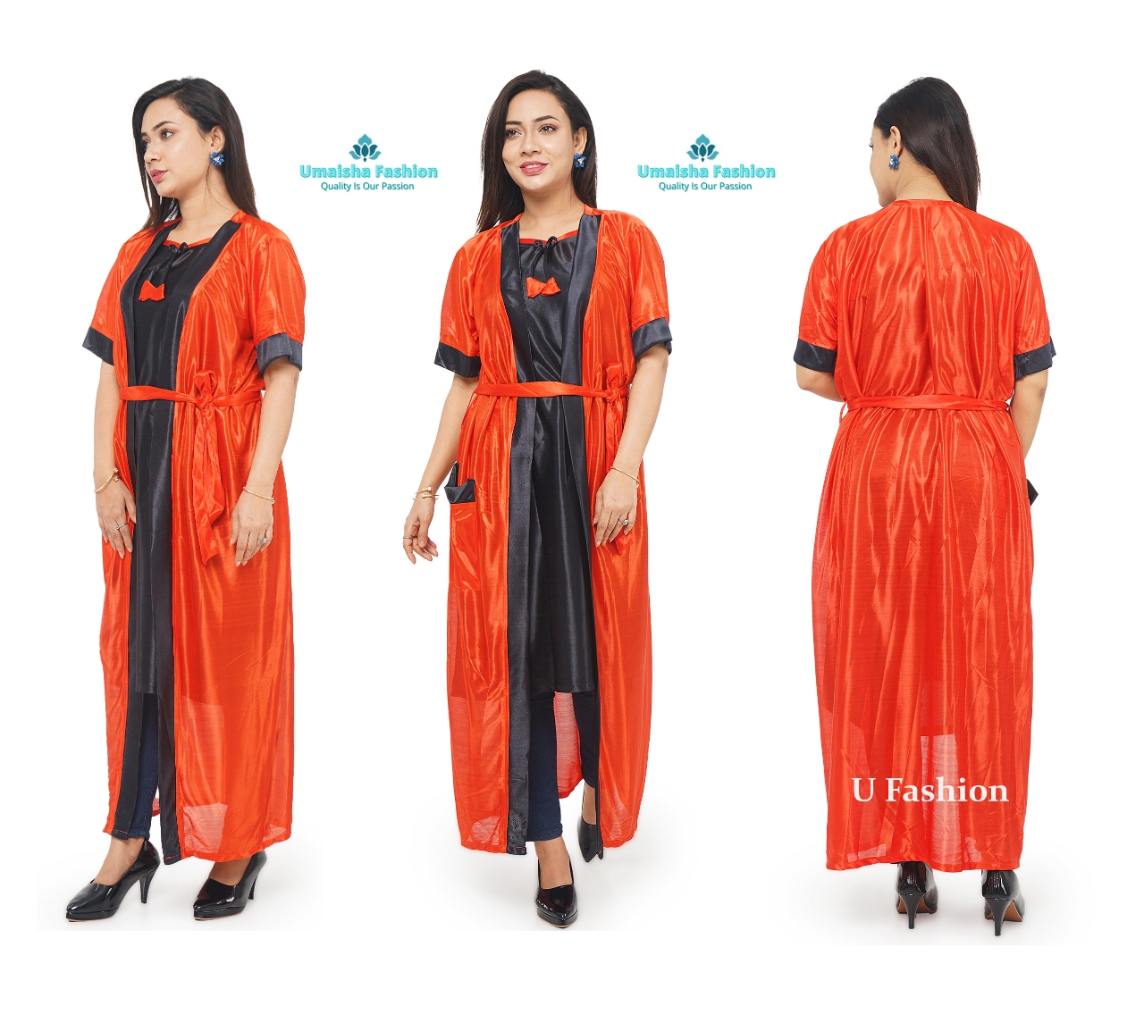 Picture of Beauty Looks Two Part Nighty Sleepwear