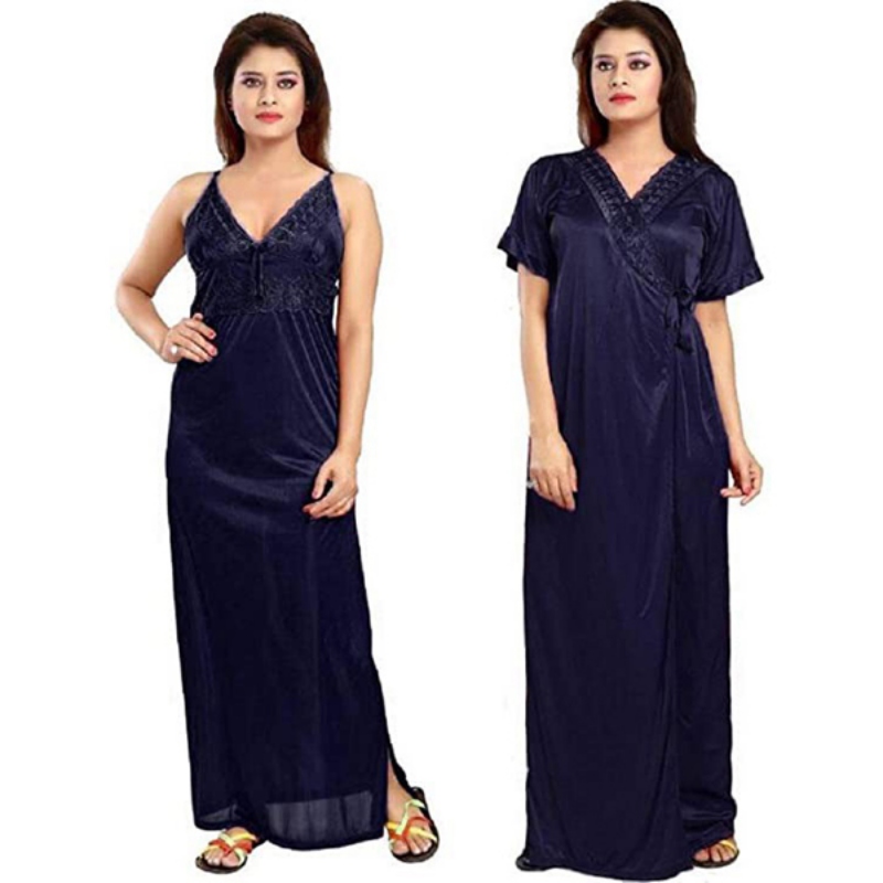 Picture of Two Part Night Dress For Woman - Night Dress For Women - Night Dress For Women - Night Dress For Women