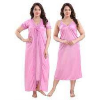 Picture of Two Part Night Dress For Woman - Night Dress For Women - Night Dress For Women - Night Dress For Women
