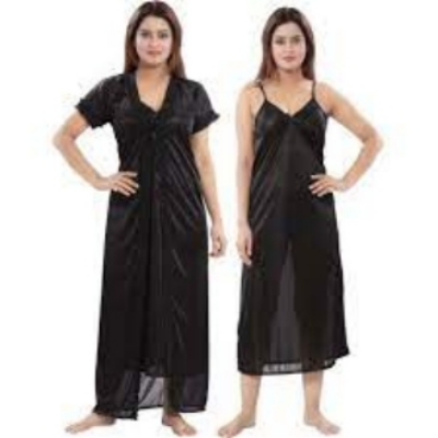 Picture of Night Dress For Women 2 Part Fashionable, Stylish And Comfortable Sleepwear - Night Dress For Women - Night Dress For Women