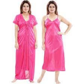 Picture of Night Dress For Women 2 Part Fashionable, Stylish And Comfortable Sleepwear - Night Dress For Women - Night Dress For Women