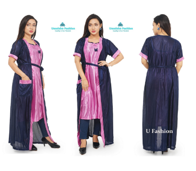 Picture of Beauty Looks Two Part Nighty Sleepwear