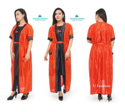 Picture of Beauty Looks Two Part Nighty Sleepwear