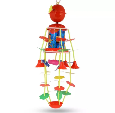 Buy Revolving Bed Bell Toy with Music-Various Colors  at Best Price in Bangladesh