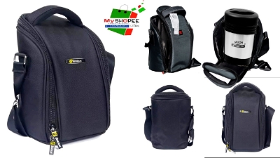 Picture of Portable Lunch Box Bag Food Storage Bag (Adjustable with 3 Pot Lunch Box)