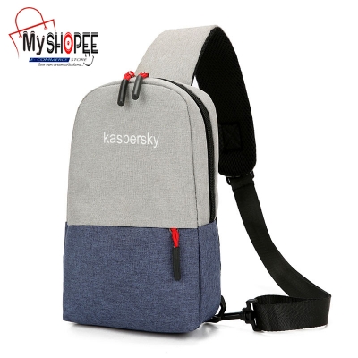 Picture of Men Crossbody Sling  Shoulder bag Premium Canvas Multi Compartment Chest Pack for Casual Travel Bag - myshopeebd