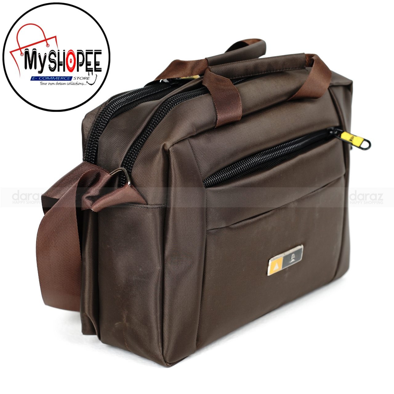 Picture of 3G Smart Office Bag for Men Casual Official Bag Handbag 13 inch Laptop bag (Width 13.5 inch, Height 9 inch)