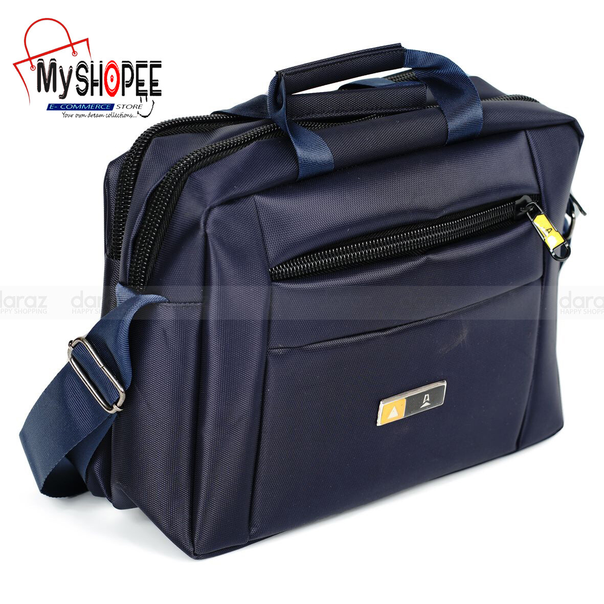 Picture of 3G Smart Office Bag for Men Casual Official Bag Handbag 13 inch Laptop bag (Width 13.5 inch, Height 9 inch)