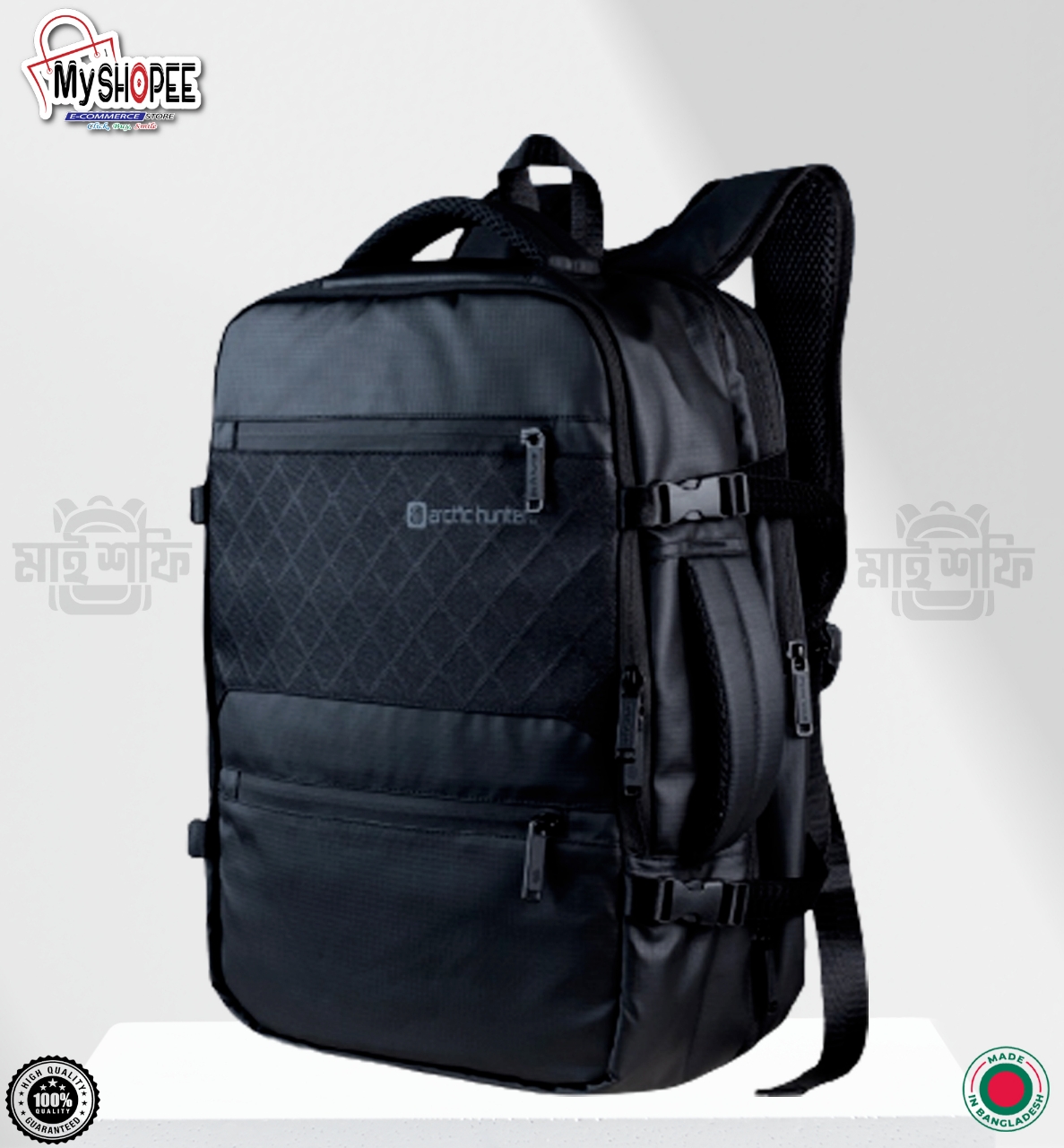 Picture of Outdoor Backpack Daypack Bookbags Laptop bag 18 Inch Coaching Fashion Youth Men's Backpack Arctic Hunter Fan's made additiontudent School Bag Cloth Large Capacity Outdoor Travel Backpack myshopeebd