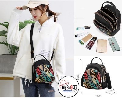 Picture of Oxford Cloth Mini 3D print  Backpack 2022 Women's Fashion Waterproof School Bags For Teen Multifunction Wear-Resistant Travel Bag Mochila MY SHOPEE BD