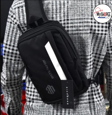 Picture of MY SHOPEE BD artic hunter Fan's made addition Men's Shoulder  Waterproof Oxford Cross Body Chest Bags Double Layer Zipper High-Capacity Messenger Bag Fanny Pack Sling  bag Premium Canvas Multi Compartment Chest Pack for Casual Travel Bag  made in banglade