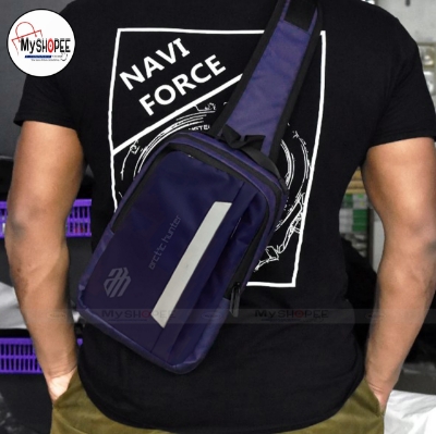 Picture of MY SHOPEE BD artic hunter Fan's made addition Men's Shoulder  Waterproof Oxford Cross Body Chest Bags Double Layer Zipper High-Capacity Messenger Bag Fanny Pack Sling  bag Premium Canvas Multi Compartment Chest Pack for Casual Travel Bag  made in banglade