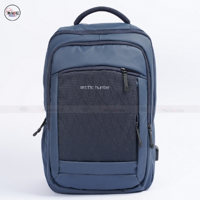 Picture of MY SHOPEE BD artic hunter Fan's made addition Boys school And College going backpack Waterproof official Large Capacity Backpack with USB High Quality Stylish 15.6 Inch Laptop Business And Travel  Backpack made in bangladesh