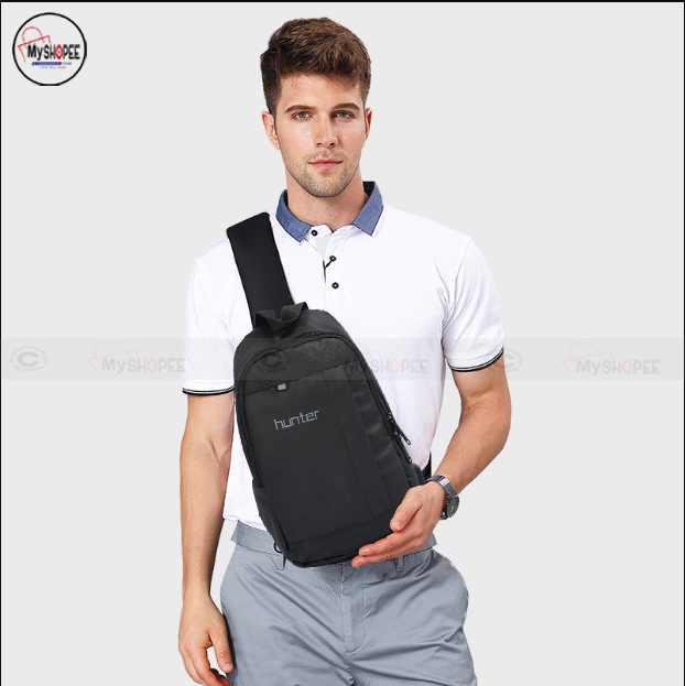 Picture of Men Crossbody Bags Backpacks Waist Packs Sport Pouch Bags Light Weight Chest Bags Multi-Functional Chest Bag Crossbody Bag Smooth Zipper Bag Casual Bag Street Shoulder Bag Messenger Bag Versatile Fashion Chest Bag Travel Bag Business Bag My SHOPEE BD