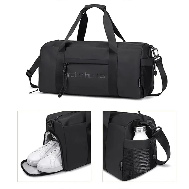 Picture of 18 inch Travel  gym & sports Duffel bag Arctic Hun-ter Tough Men Series Waterproof Anti-Theft Duffel Gym Bag My SHOPEE Exclusive Addition