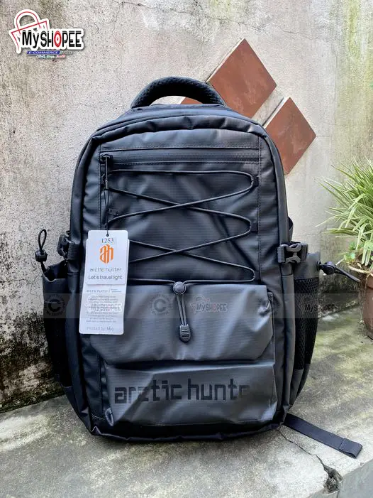 Picture of MY SHOPEE BD Arctic Hunter  Fabric Light Weight Fan's Backpack for Men -  Fashionable backpack  for Boys school College  going backpack Waterproof official Large Capacity  Laptop Business And Travel  Backpack made in Bangladesh