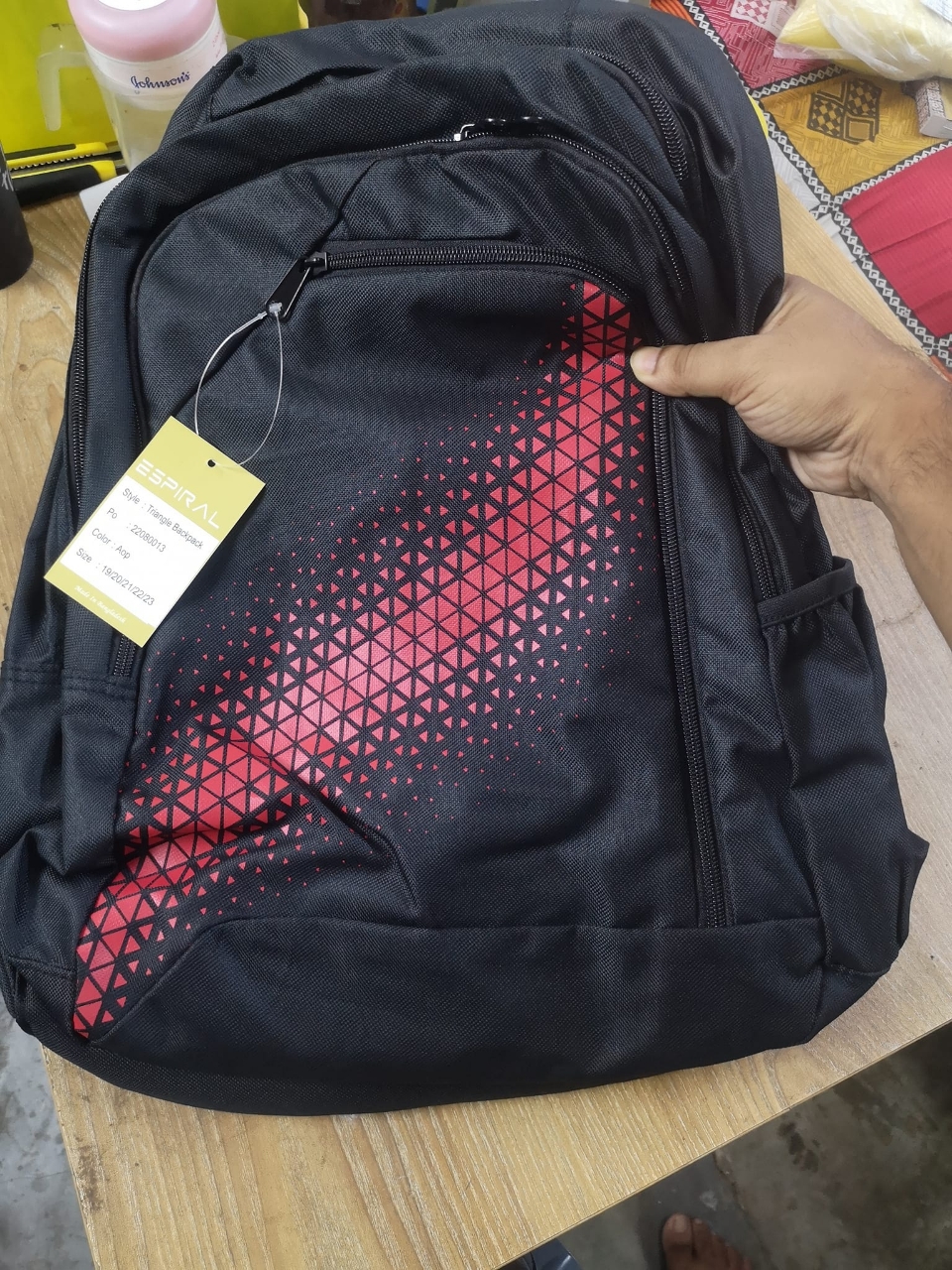 Picture of Espiral American Tourister Super Light weight traveling, School Backpack Lilliput 25 Liter Daypack-Waterproof -School Bag-College Bag--Office Bag-Laptop Bag-Biker -Cyclist Backpack  MY SHOPEE BD