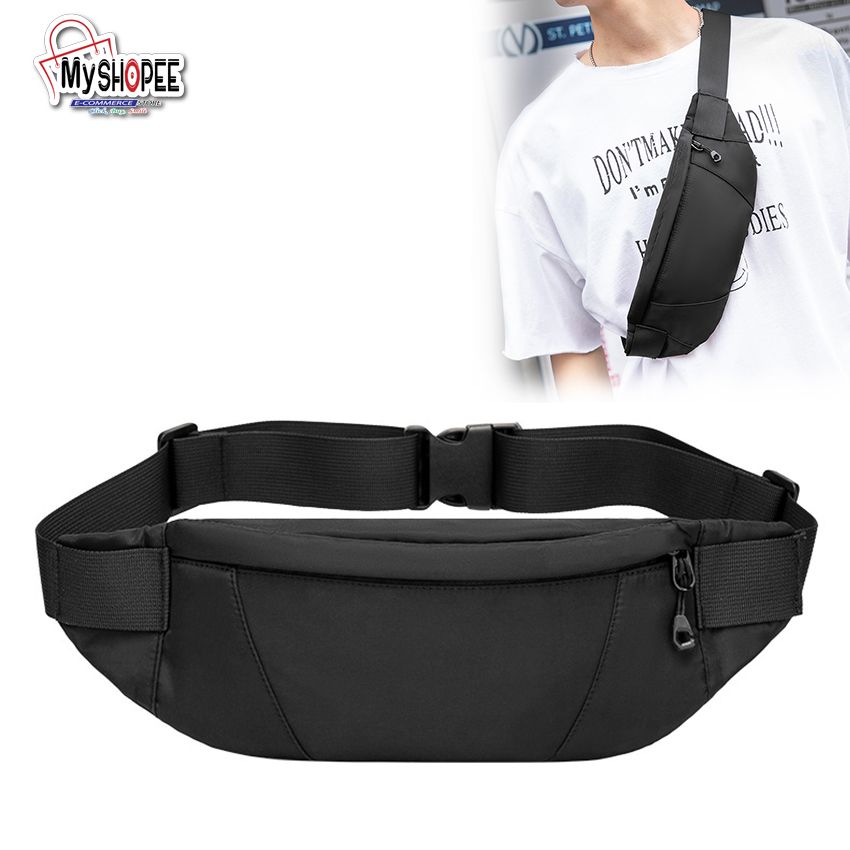 Picture of MY SHOPEE BD sport Cross Body Bag for men  Fashionable Men's Waist Bag  Waist Crossbody Bag - made in bangladesh