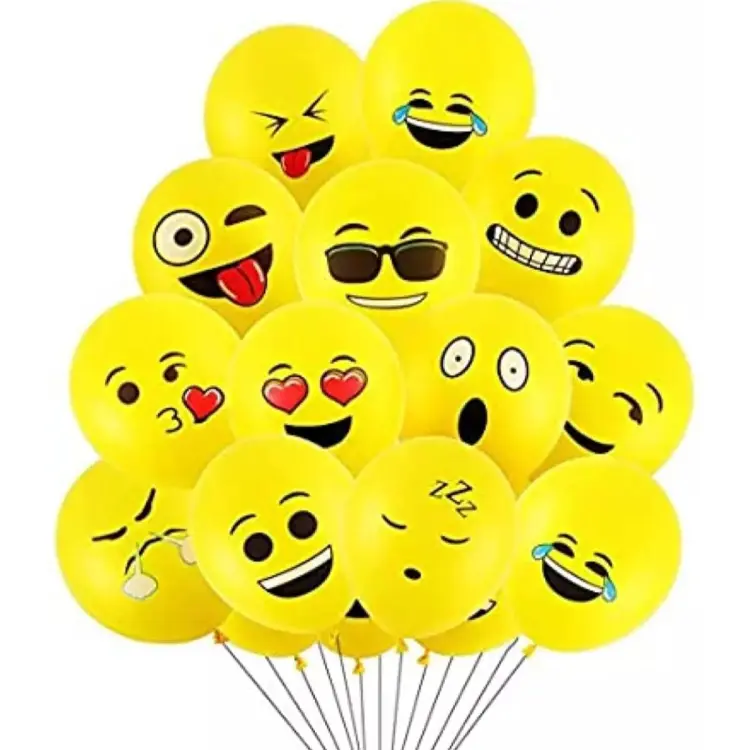 Buy Emoji Balloons 10 pcs at Best Price in Bangladesh