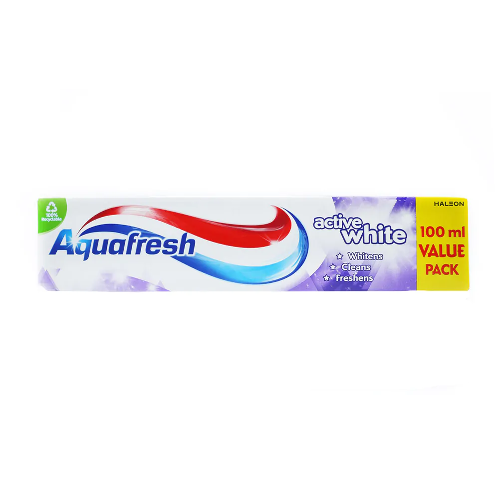 Picture of Aquafresh Active White Toothpaste (UK) - 100ml 