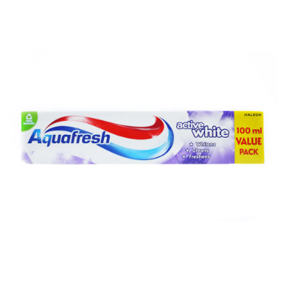 Picture of Aquafresh Active White Toothpaste (UK) - 100ml 