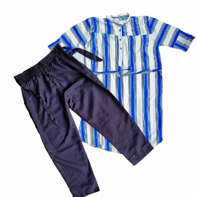 Buy Umaisha Fashion Womans 2pcs Outfit long 36" pant and long 35" shirt casual wear shirt pants Dresses at Best Price in Bangladesh