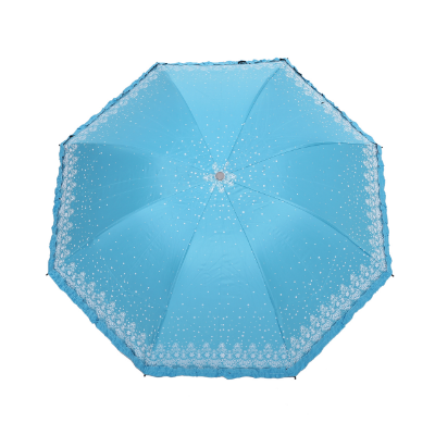 Picture of Ladies Fashionable and Elegant Anti UV Sunshade Print Umbrella