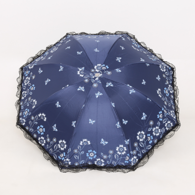 Picture of Ladies Fashionable and Elegant Anti UV Sunshade Print Umbrella