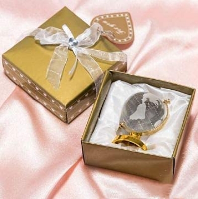 Picture of Golden Ocean World Globe Map With Swivel Stand Geography Educational Toy Gif