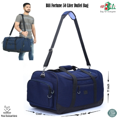 Picture of Large 7-8 days Travel Bag- 7-8 Days Family Tour Duffel Bag - Waterproof Large Travel Bag- Large Travel Bag (Royal Blue)