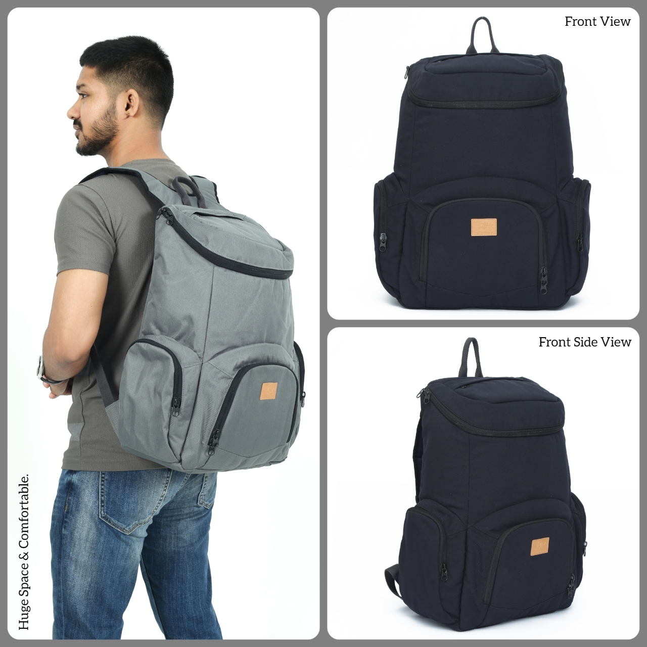 Picture of Bili Online Hiker 45 Liter Backpack-Waterproof Backpack-School Bag-College Bag-Backpack-Office Bag-Backpack-Large Backpack-Laptop Bag-Biker Backpack-Premium Backpack - Backpack