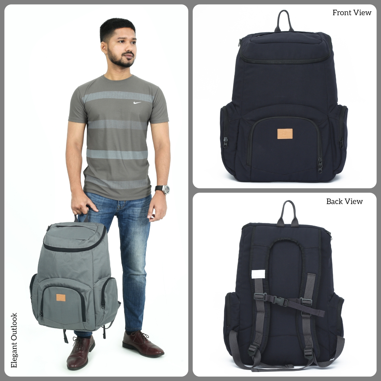 Picture of Bili Online Hiker 45 Liter Backpack-Waterproof Backpack-School Bag-College Bag-Backpack-Office Bag-Backpack-Large Backpack-Laptop Bag-Biker Backpack-Premium Backpack - Backpack