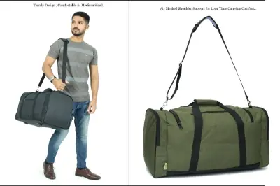 Picture of Bili Classic Premium 50 Liter Travel Bag, Family Bag, Big Travel Bag, Big bag, Luggage bag, Waterproof bag, Travel bag, Duffle bag