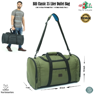 Picture of Bili Classic Premium 35 Liter Travel Bag, Family Bag, Big Travel Bag, Big bag, Luggage bag, Waterproof bag, Travel bag, Duffle bag