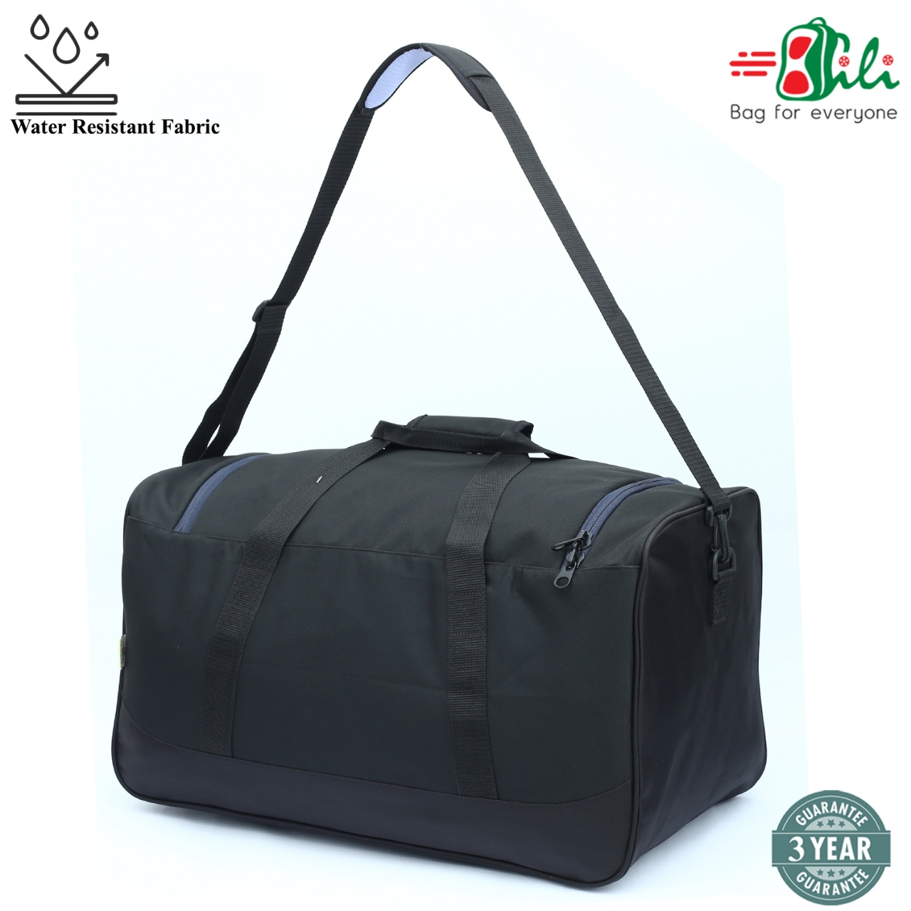 Picture of Bili Online Large Family Travel Bag for 5-6 Days Tour (Matte Black)