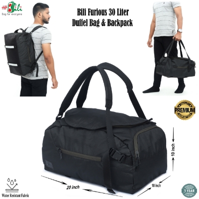Picture of Bili Online Furious 30 Liter Duffel Bag & Backpack