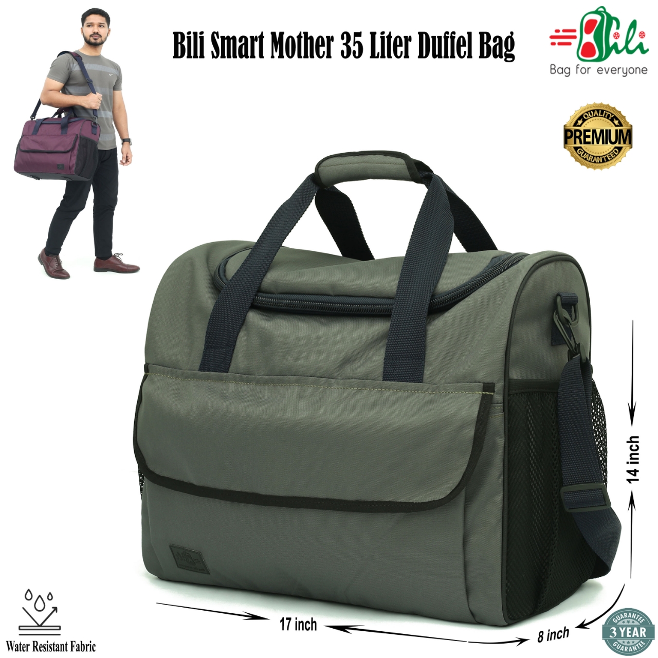Picture of Bili Online Smart Mother Waterproof Duffel  - 30 Liter