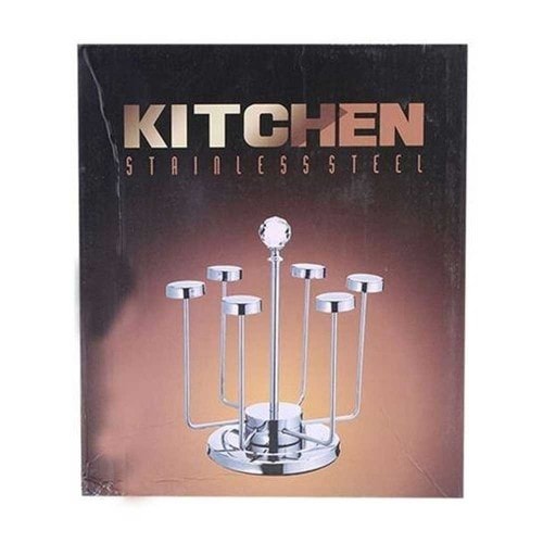 Buy Stainless Steel Glass Stand - Silver at Best Price In Bangladesh
