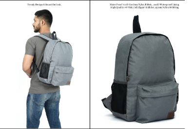 Picture of Bili Online Dazzle 18 Liter Backpack-Waterproof Backpack-School Bag-College Bag-Office Bag-Backpack-Laptop Bag