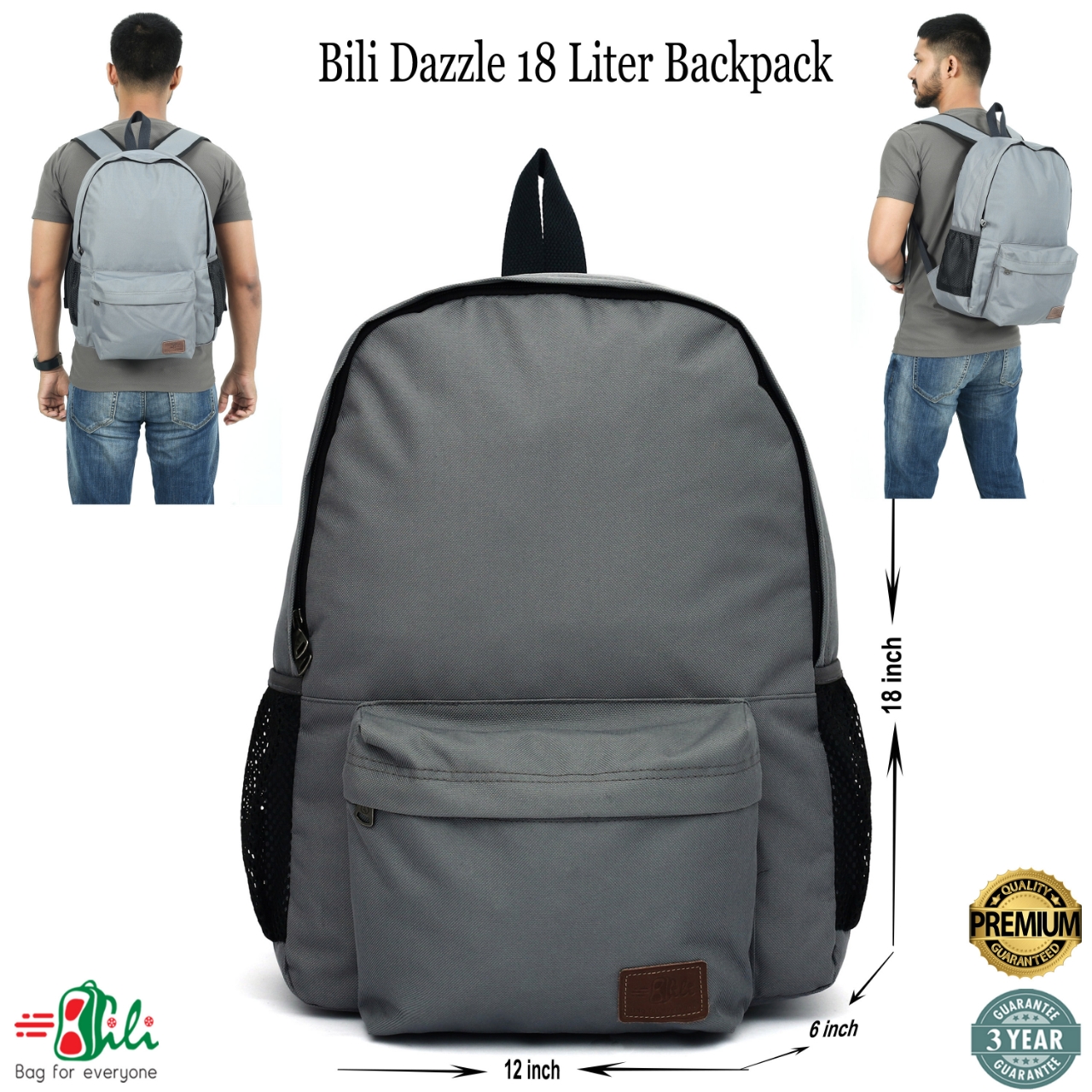 Picture of Bili Online Dazzle 18 Liter Backpack School Bag College Bag Backpack