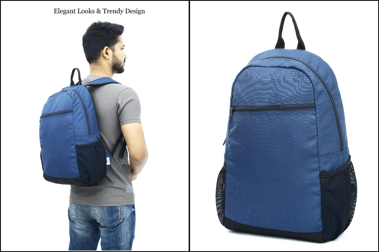 Picture of Bili Online 16 Liter Cozy Backpack Waterproof Backpack School Bag College Bag Office Bag Backpack Laptop Bag Mens Backpack Women Backpack (Royal Blue)