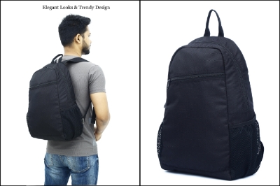 Picture of Bili Online 16 Liter Cozy Backpack Waterproof Backpack School Bag College Bag Office Bag Backpack Laptop Bag Mens Backpack Women Backpack (Black)