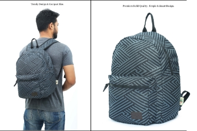 Picture of Bili Online Bag Oval 15 Liter Backpack-Waterproof Backpack-School Bag-College Bag-Office Bag-Backpack-Laptop Bag-Biker Backpack-Cyclist Backpack - Backpack