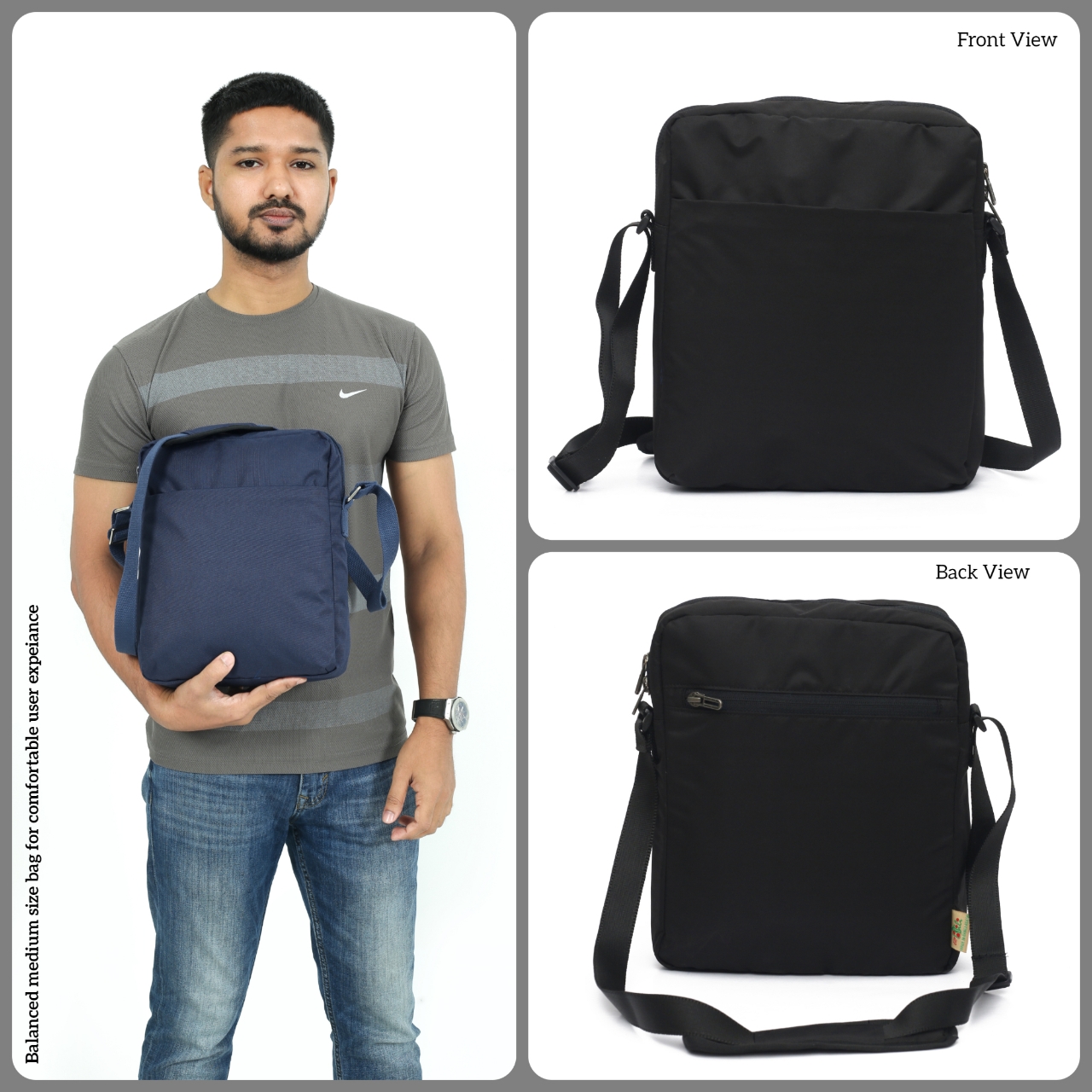 Picture of Bili Online Swift Men Side Shoulder Bag-Waterproof Bag-Biker Bag-Office Bag-Men Side Bag-Side Bag-Crossbody Bag