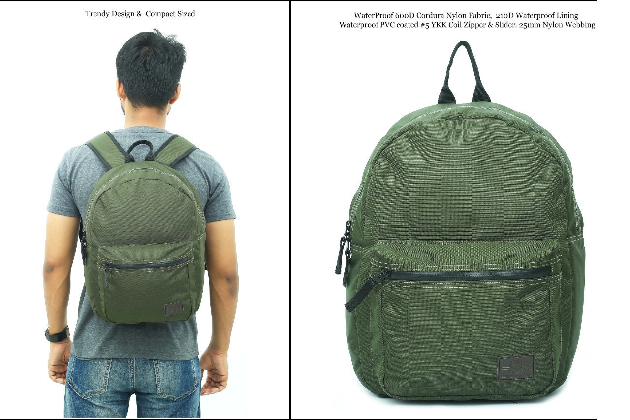 Picture of Bili Online Bag Oval 15 Liter Backpack-Waterproof Backpack-School Bag-College Bag-Office Bag-Backpack-Laptop Bag-Biker Backpack-Cyclist Backpack - Backpack