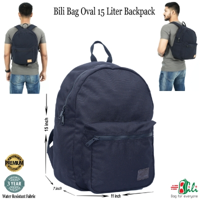 Picture of Bili Online Bag Oval 15 Liter Backpack-Waterproof Backpack-School Bag-College Bag-Office Bag-Backpack-Laptop Bag-Biker Backpack-Cyclist Backpack - Backpack